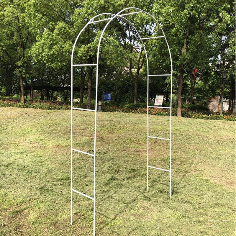 Garden Arch Trellis Adjustable Arbor for Climbing Plants & Outdoor Landscaping Decor