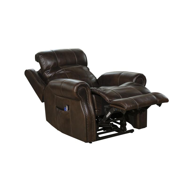 Barcalounger Langston Power Lift Recliner w/Power Head Rest & Power Lumbar