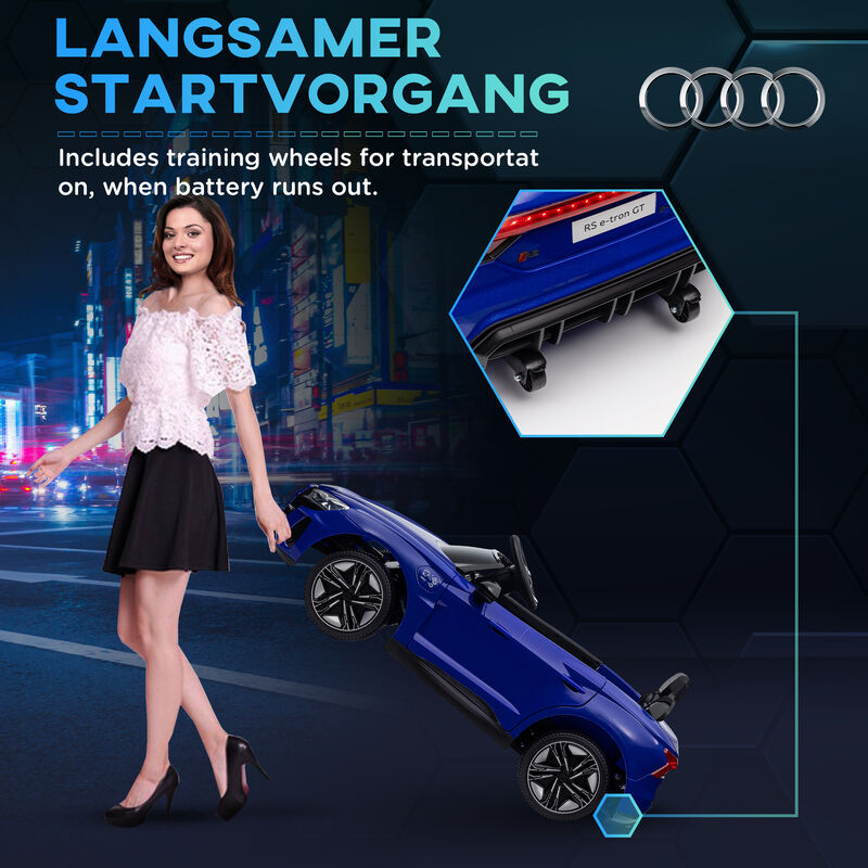 BreeBe Audi RS e-tron GT 12V Ride On Car for Kids with Parent Remote image number 5