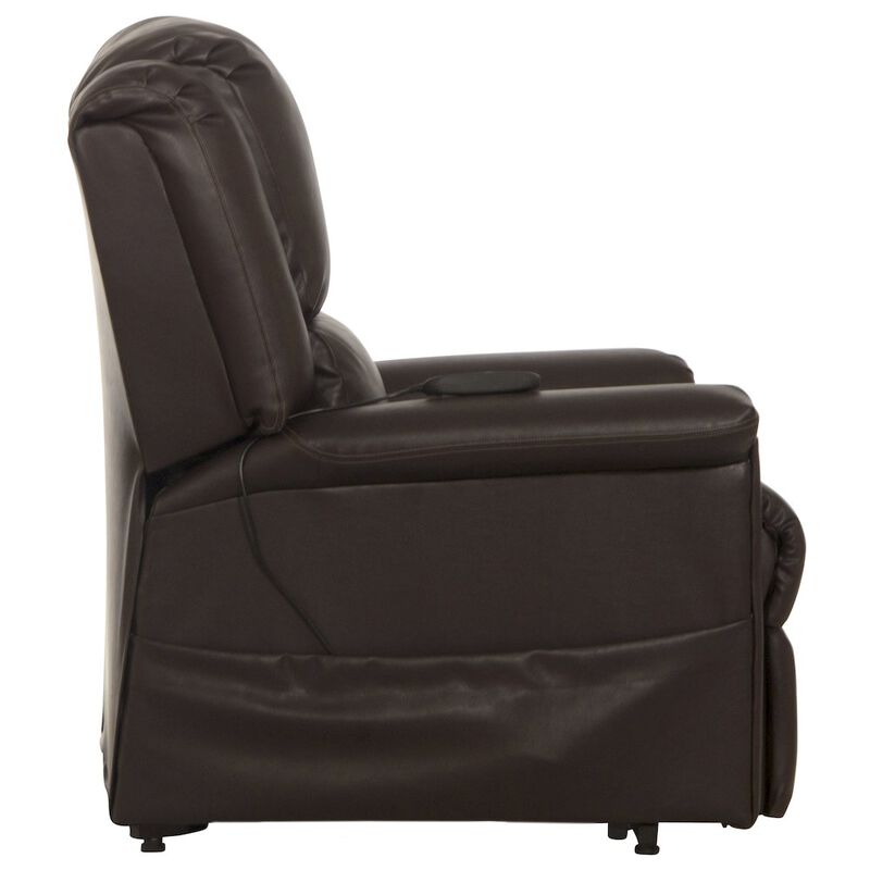 Catnapper Elsie Power Lift Lay-Flat Recliner with Disinfectable PU Fabric