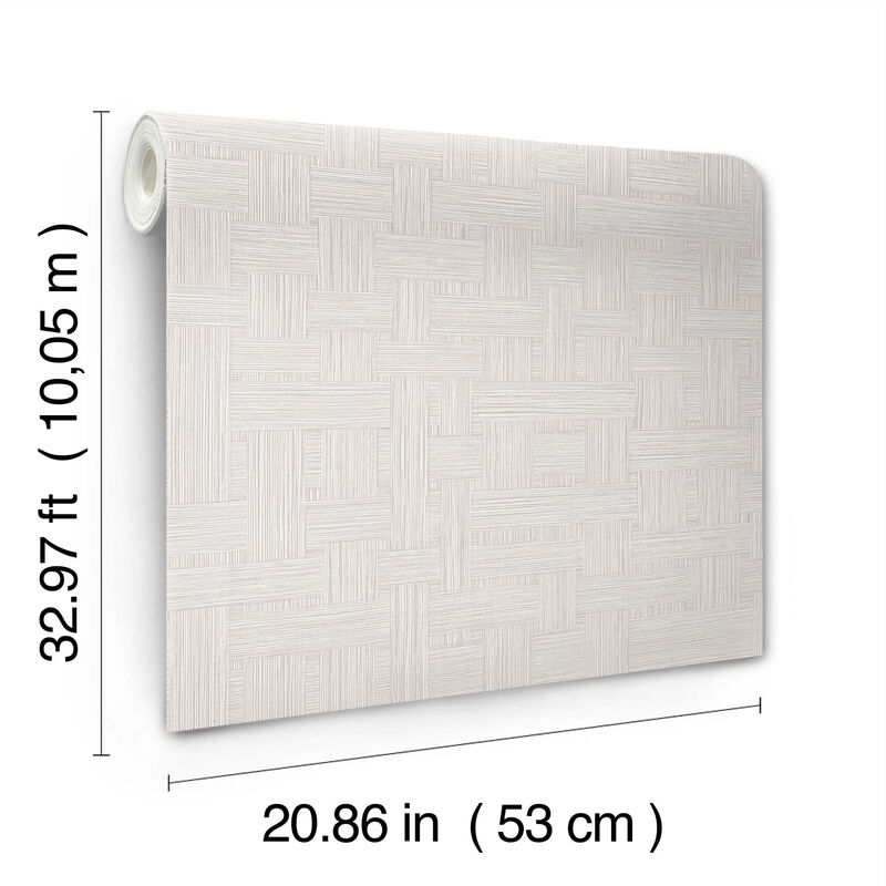 Basketry Grey Wallpaper (Set of 2) image number 3