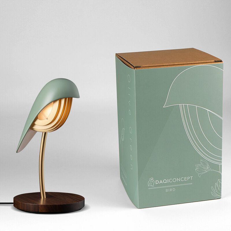 Desk Lamp BIRD Olive Green image number 3