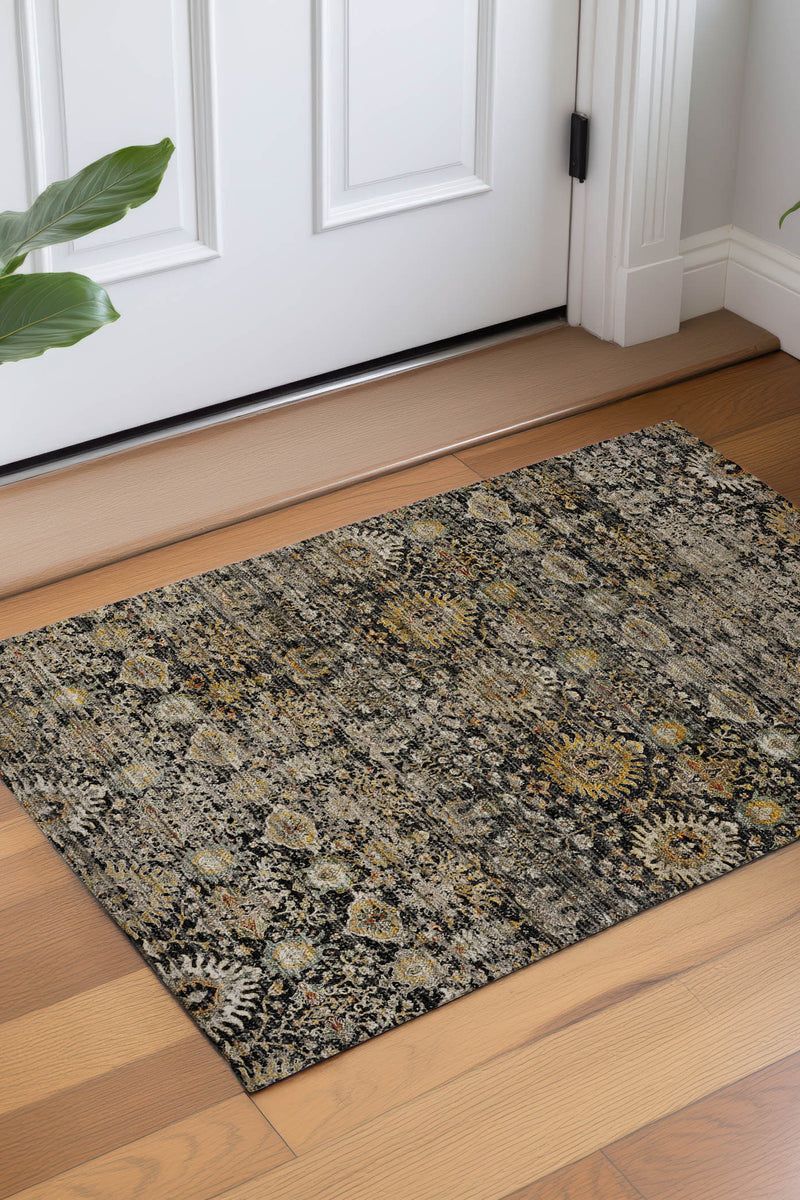 Aristo AR9 Black 9' x 12' Rug image number 2