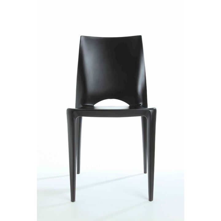 Commerical Seating Products Black Crescent Dining Chairs