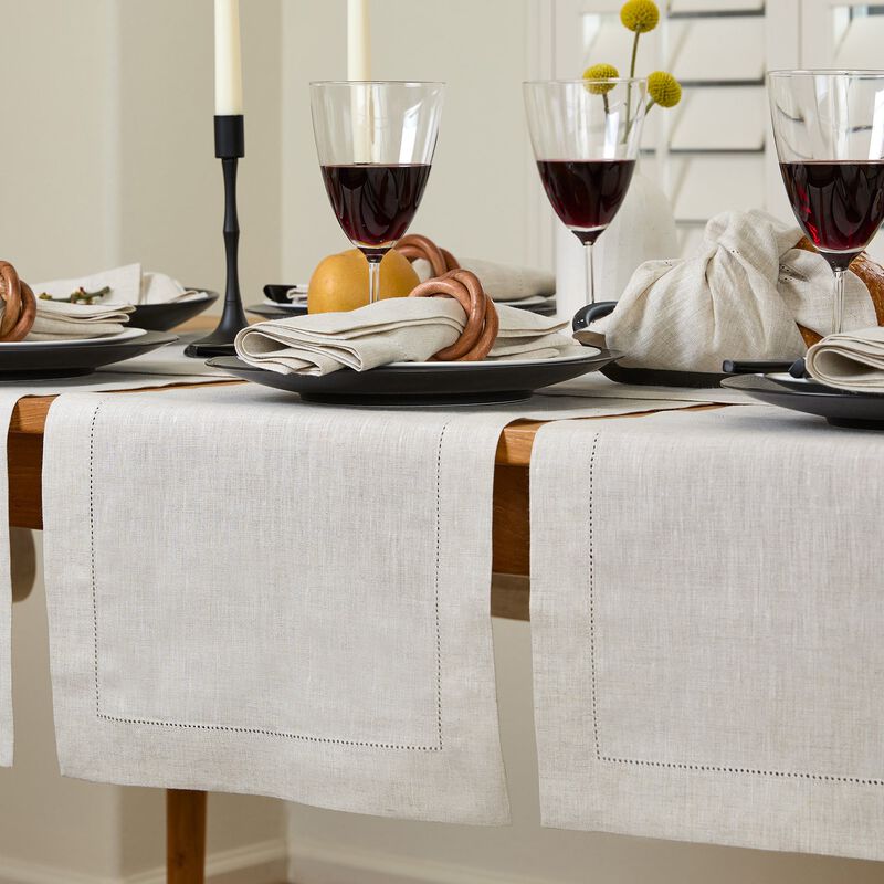 Linen Placemats - Classic Hemstitch