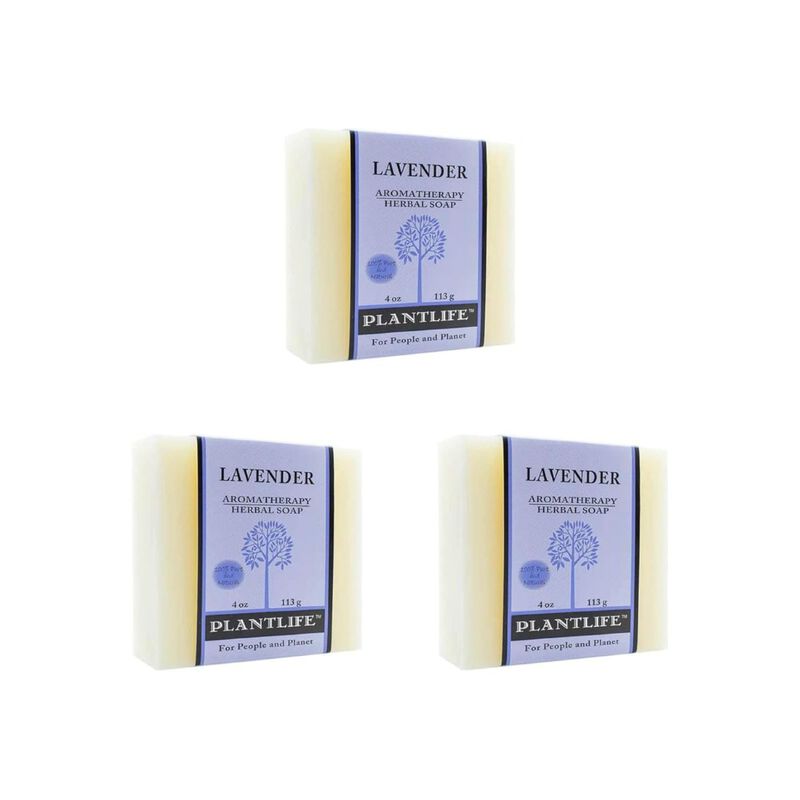 Plantlife Bar Soap - Lavender 3 Pack image number 2