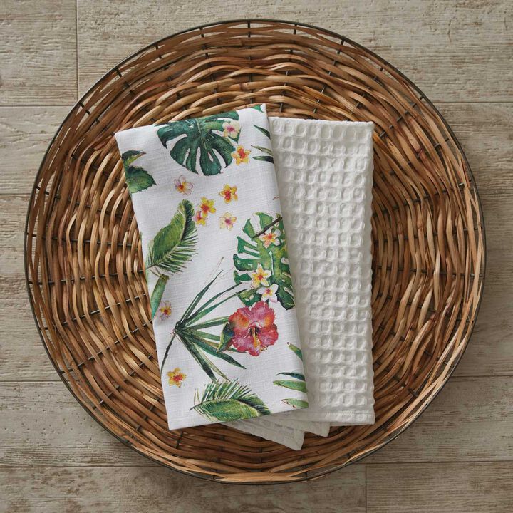 Split P Waffle Weave Dishtowel
