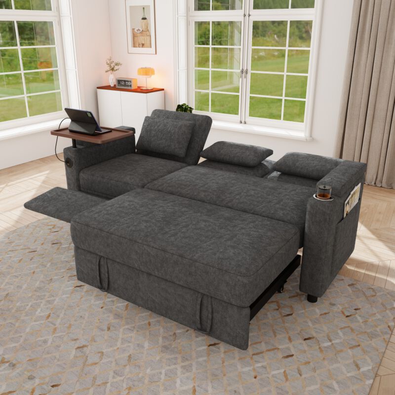 Lilkra 3-in-1 Convertible Sleeper Sofa image number 2