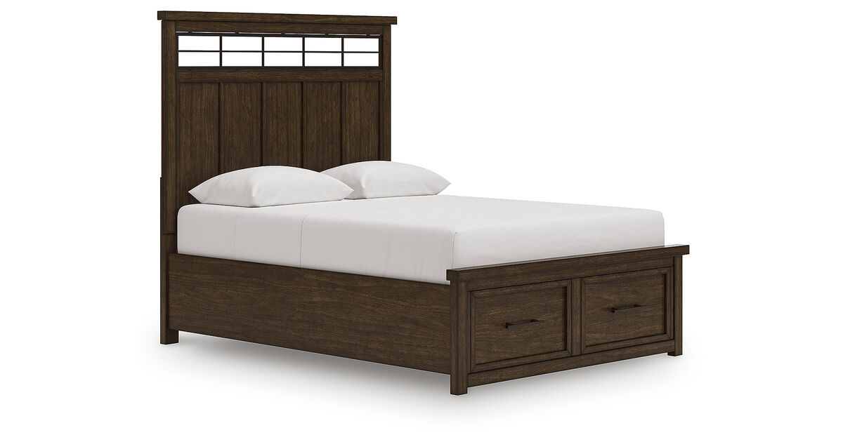Taffenbrook Queen Panel Storage Bed
