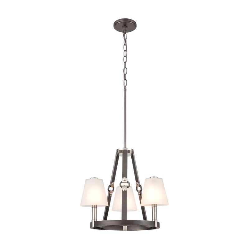 Armstrong Grove 18" Wide 3-Light Chandelier