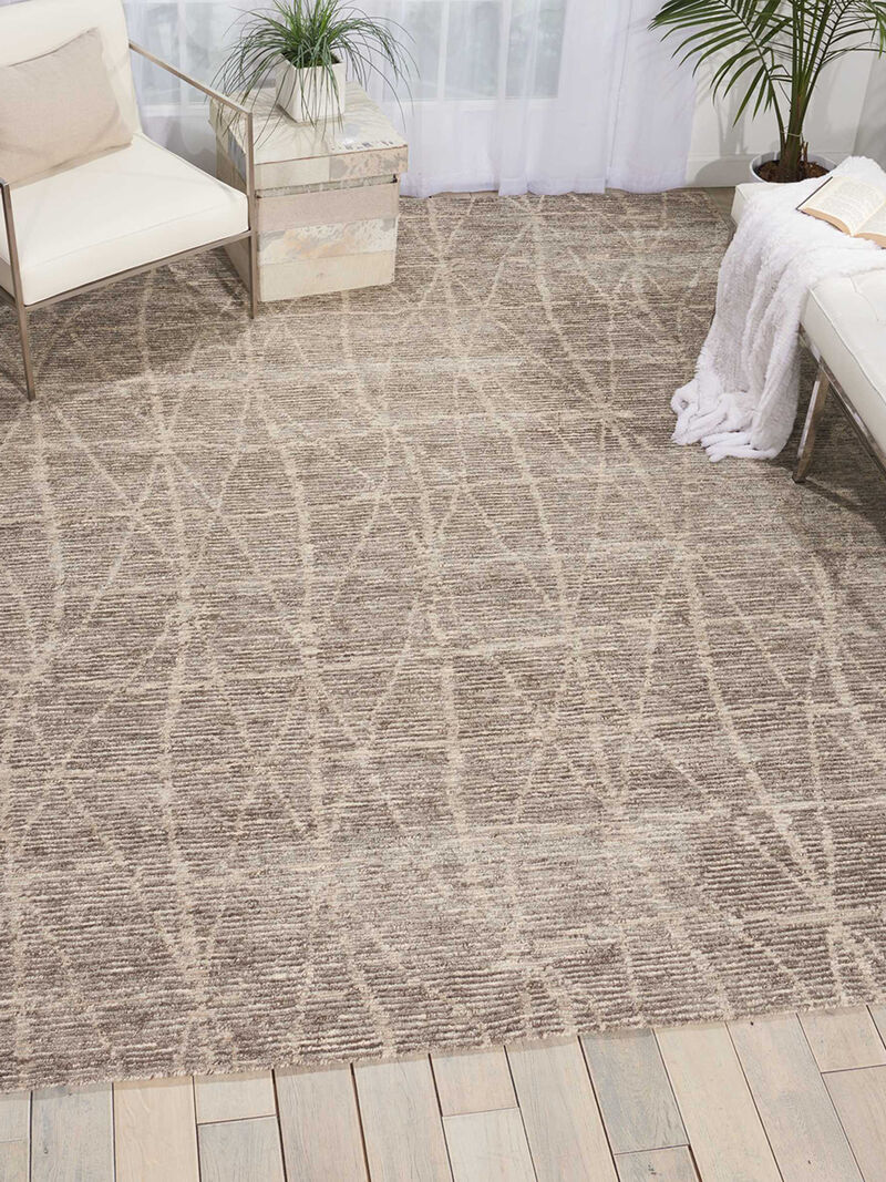 Ellora ELL02 Sand 8'6" x 11'6" Rug image number 3