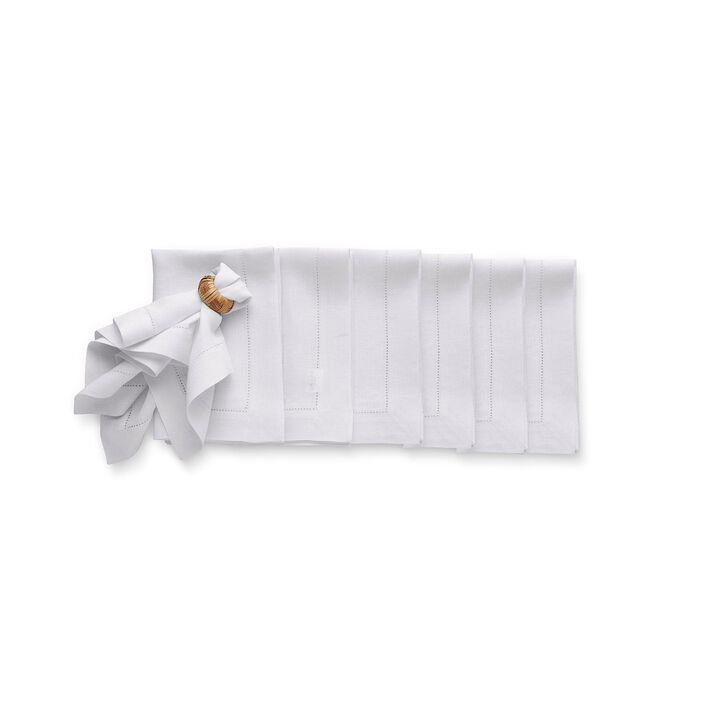 Linen Dinner Napkins - Sonoma Hemstitch