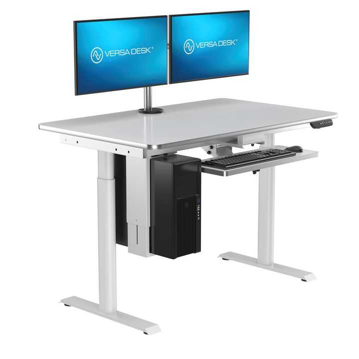 VersaDesk PowerLift&trade; Electric Standing Desk 48" x 30" White