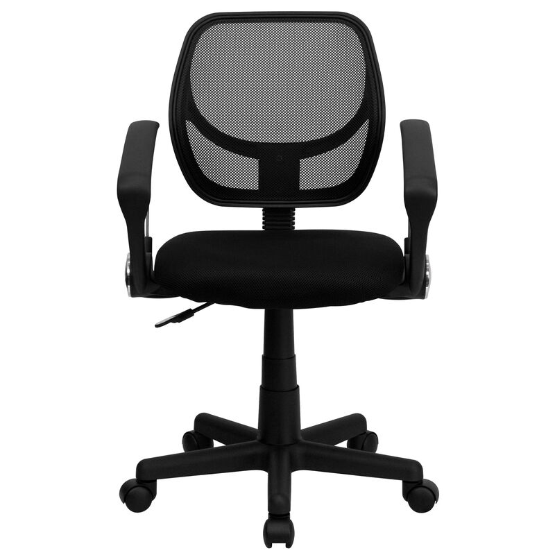 Neri Low Back   Mesh Swivel Task Office Chair with Arms image number 7