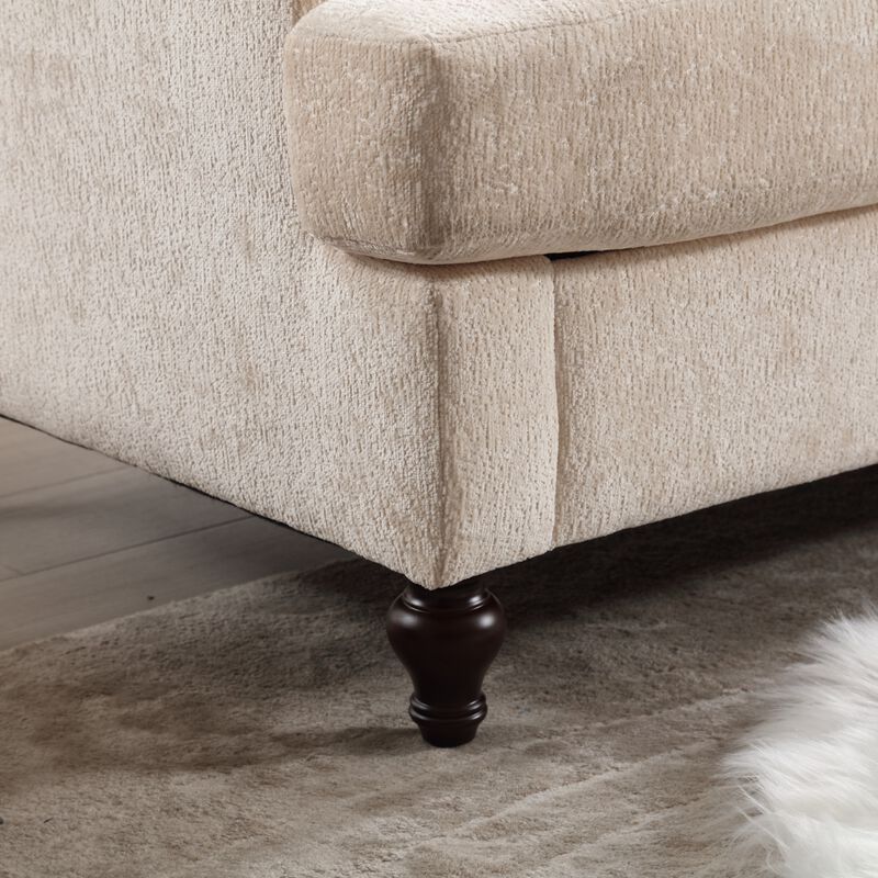 Rarnok Mid Century Loveseat Sofa image number 5