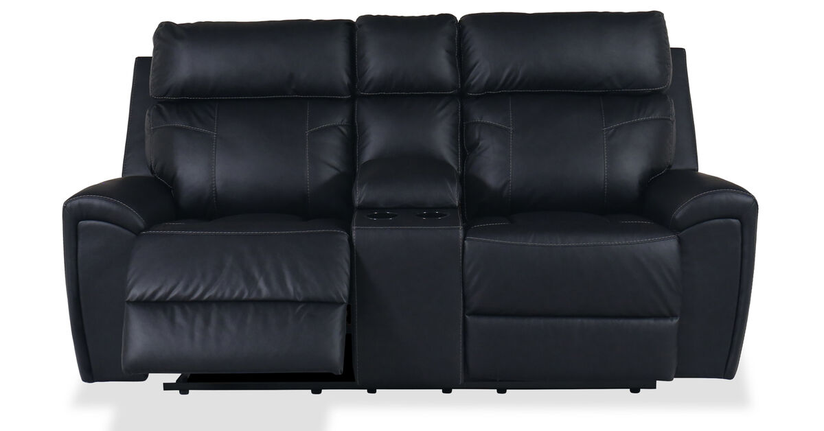 Montacute Glider Reclining Loveseat with Console