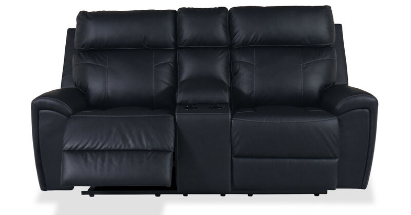 Montacute Glider Reclining Loveseat with Console image number 1