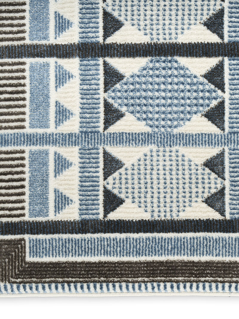 Nordic NRC06 Blue 2' x 6' Rug