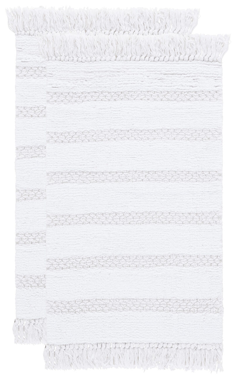 Finn Fringe PMB905 Set of 2 Bathmat image number 0