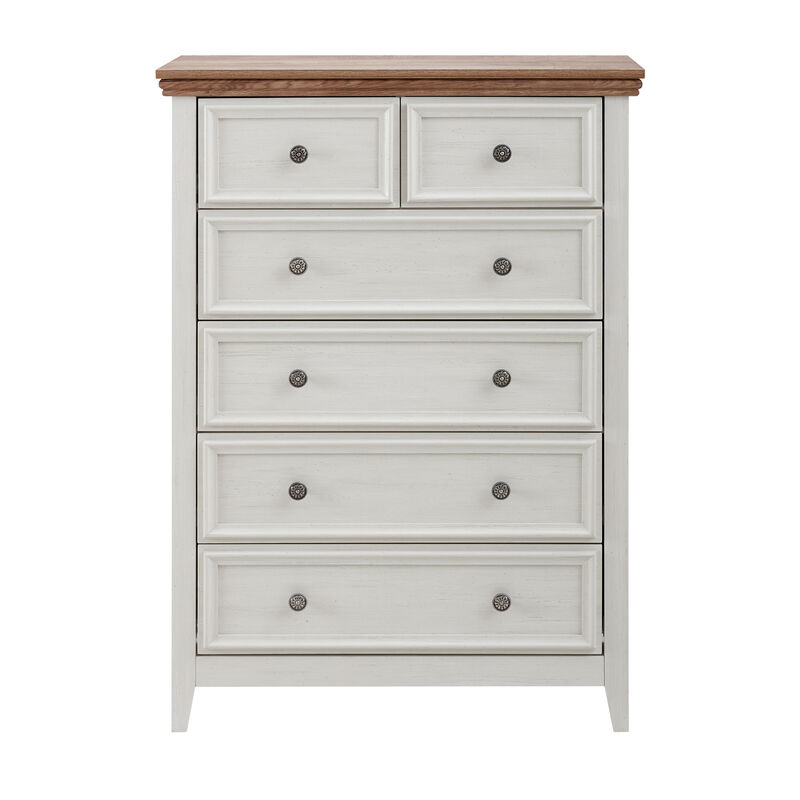 Rurwod Modern 6-Drawer Chest image number 0