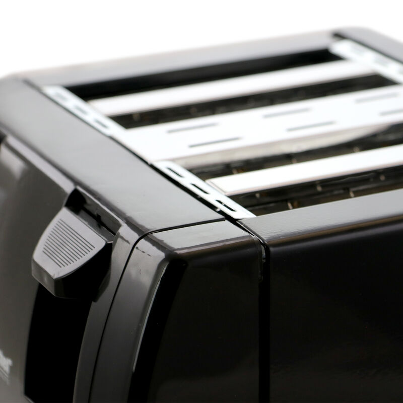 Better Chef 4 Slice Dual Control Toaster in Black