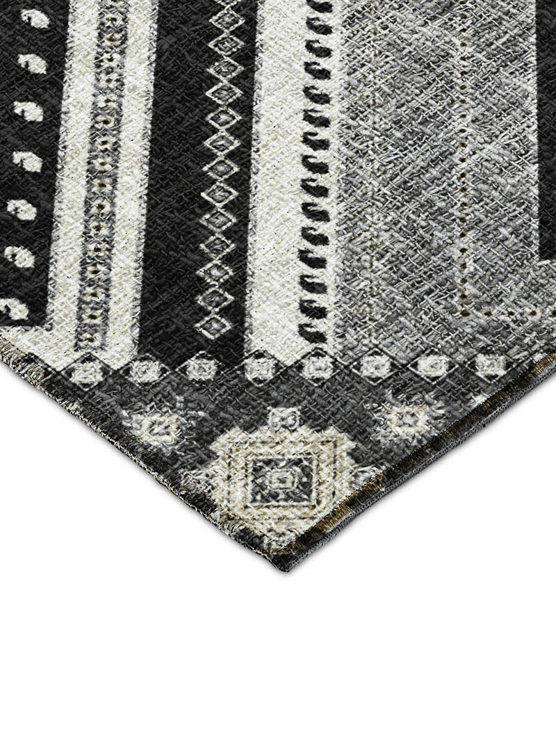 Portico PO5 Black 10' x 14' Rug