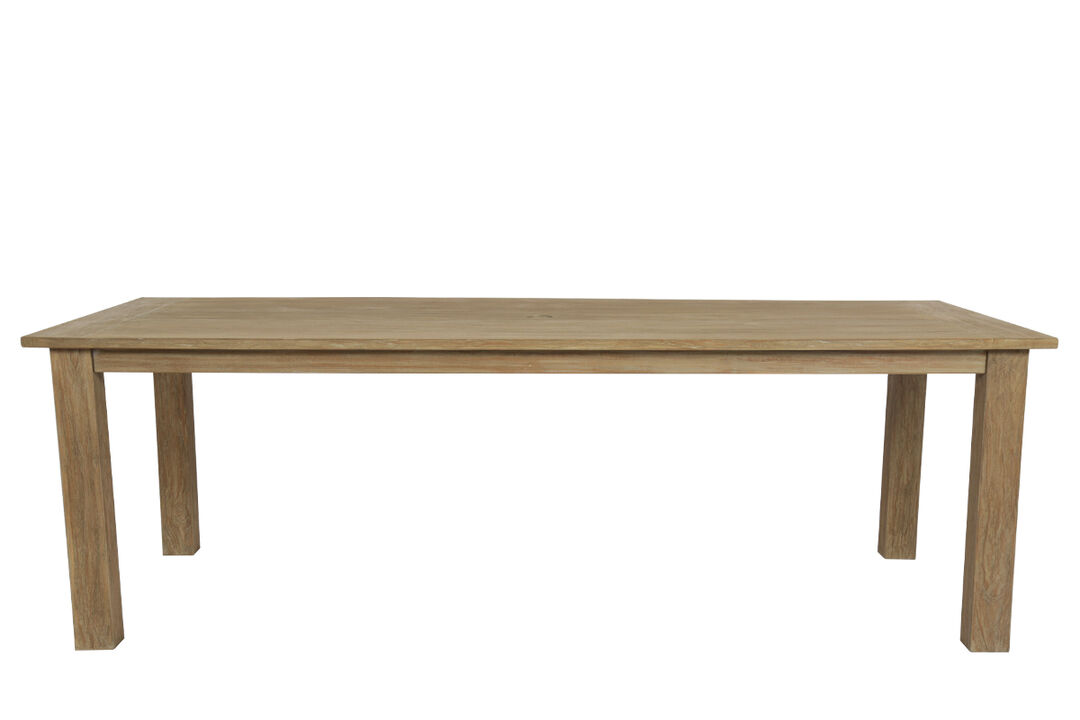 Coastal Teak 91" Dining Table