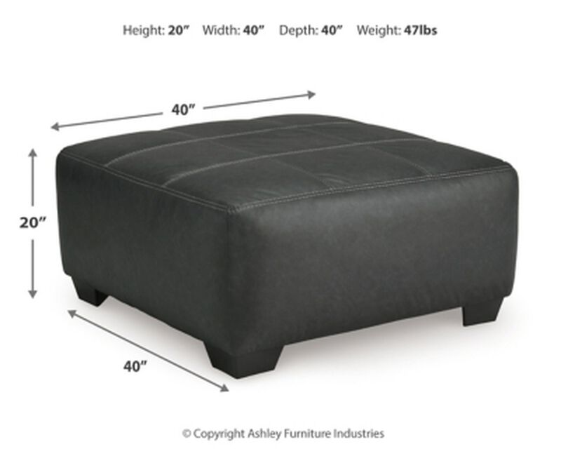 Brixley Pier Oversized Accent Ottoman