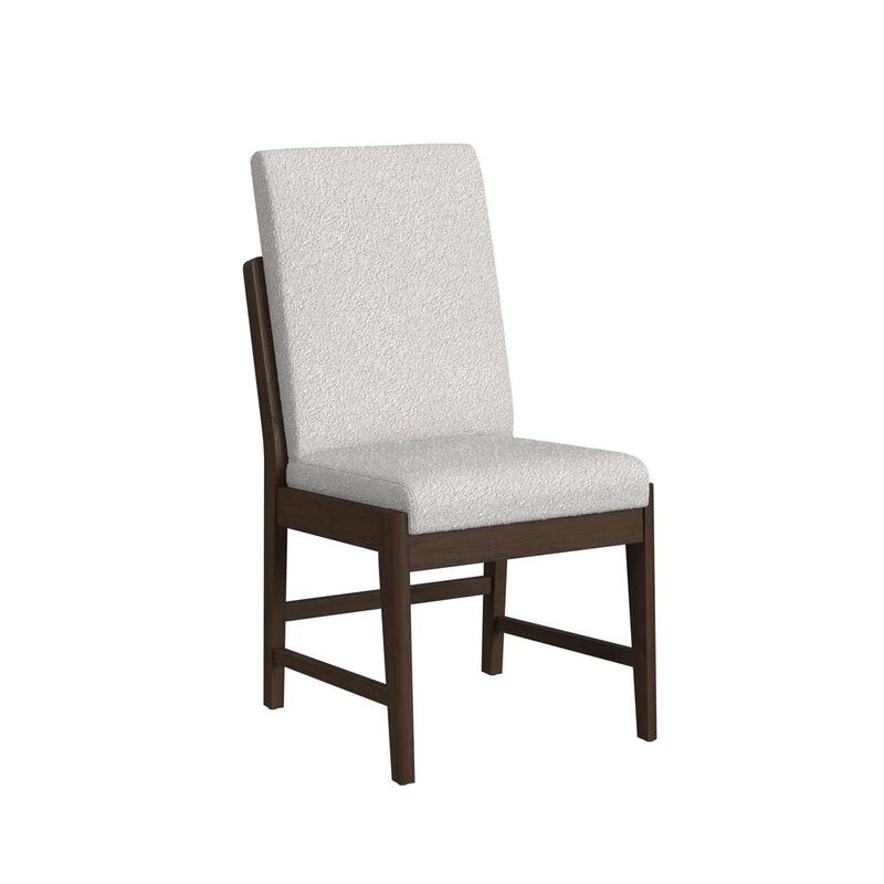 Brisbane Side Chair in Boucle Beige