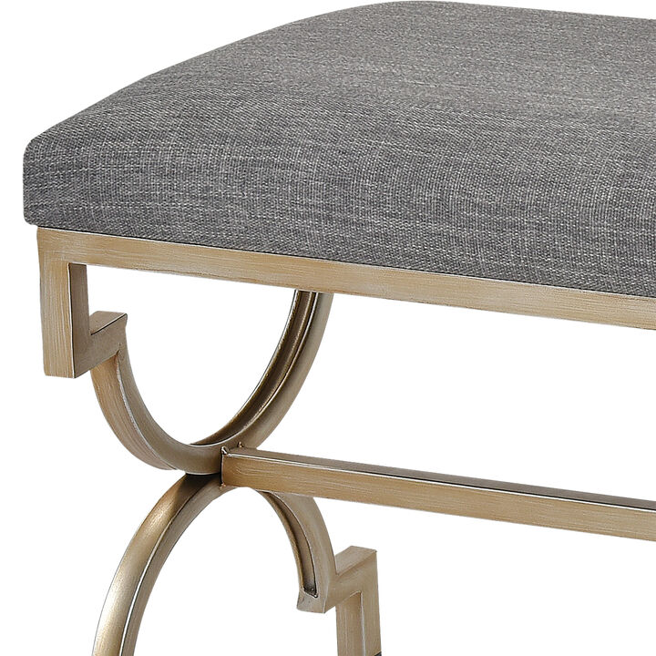 Comtesse Gray Double Bench