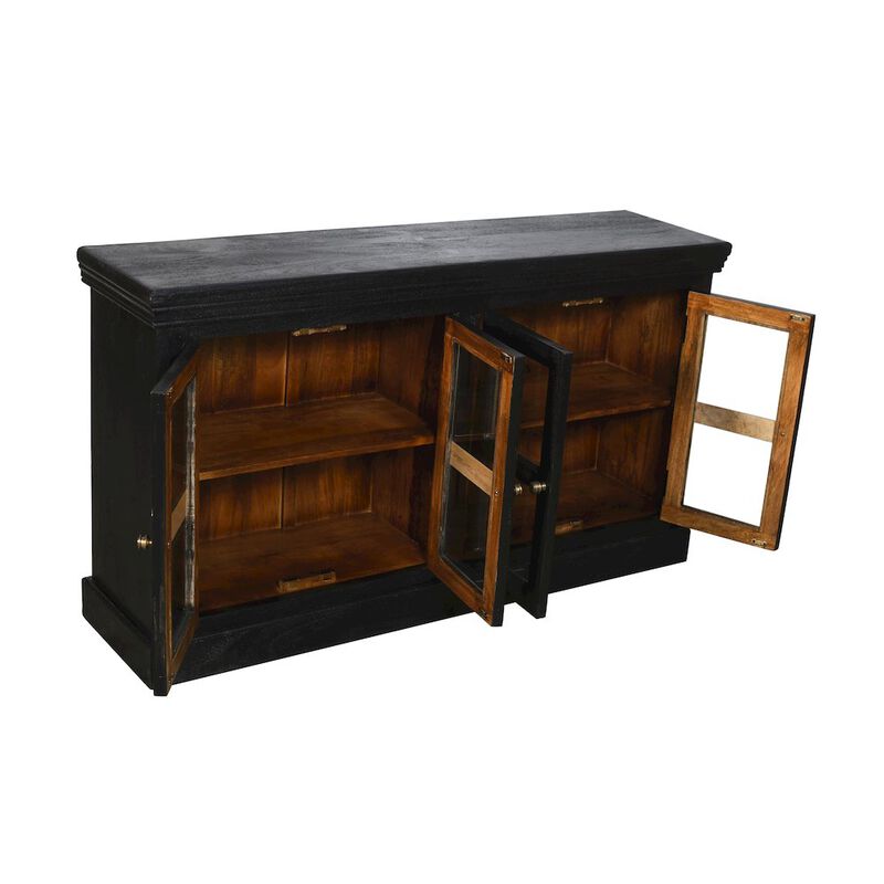 Alex Hamilton Peachtree 4-Door Mango Wood Sideboard