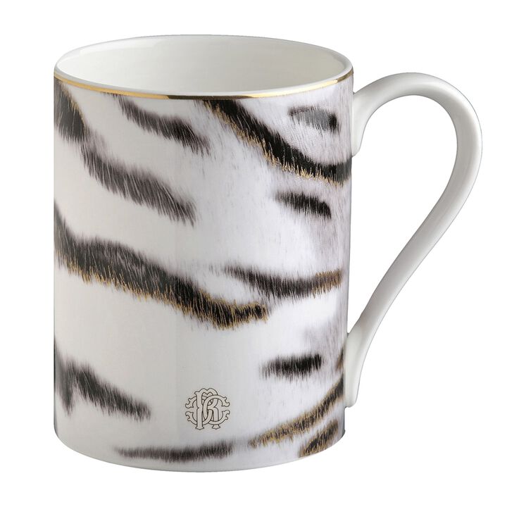 Mug Cup TIGER in Luxury Box diam. 2.5", H 3.3", cap. 12.5 oz