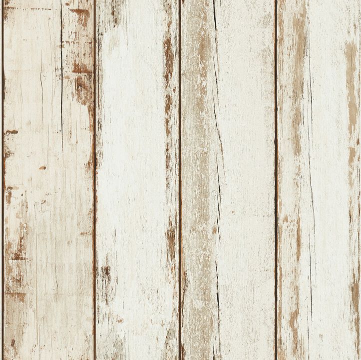 The Woods and Wicker Wood Stripe Effect Motif Bronze Brown Wallpaper WW22232