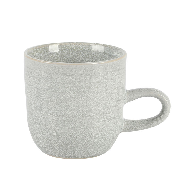 Laurie Gates Ravenna 16 Piece Round Stoneware Dinnerware Set in Grey