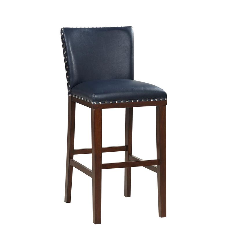 Tiffany Navy KD Bar Stool - set of 2