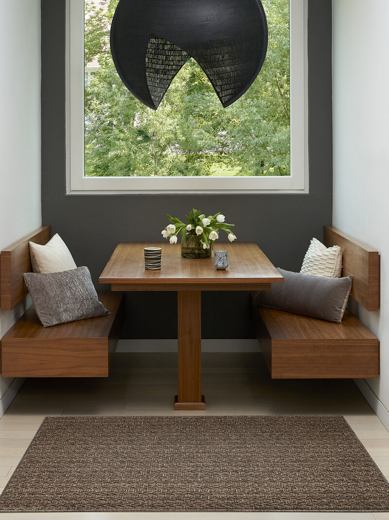 Tulum TLM02 Brown 3' x 5' Rug