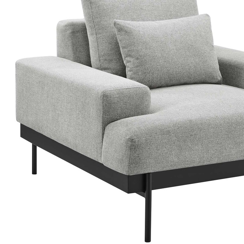Proximity Upholstered Fabric Armchair
