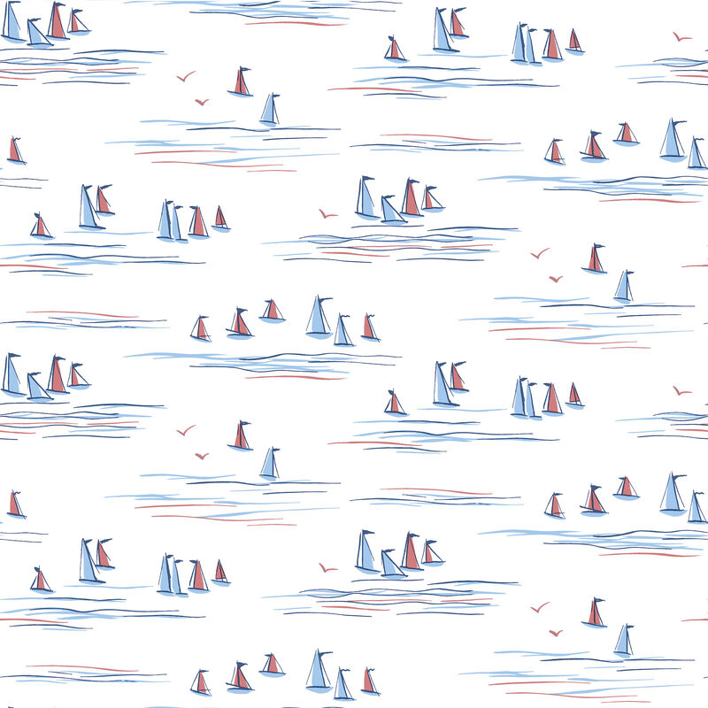 Full Sails Blue & Red Wallpaper image number 0