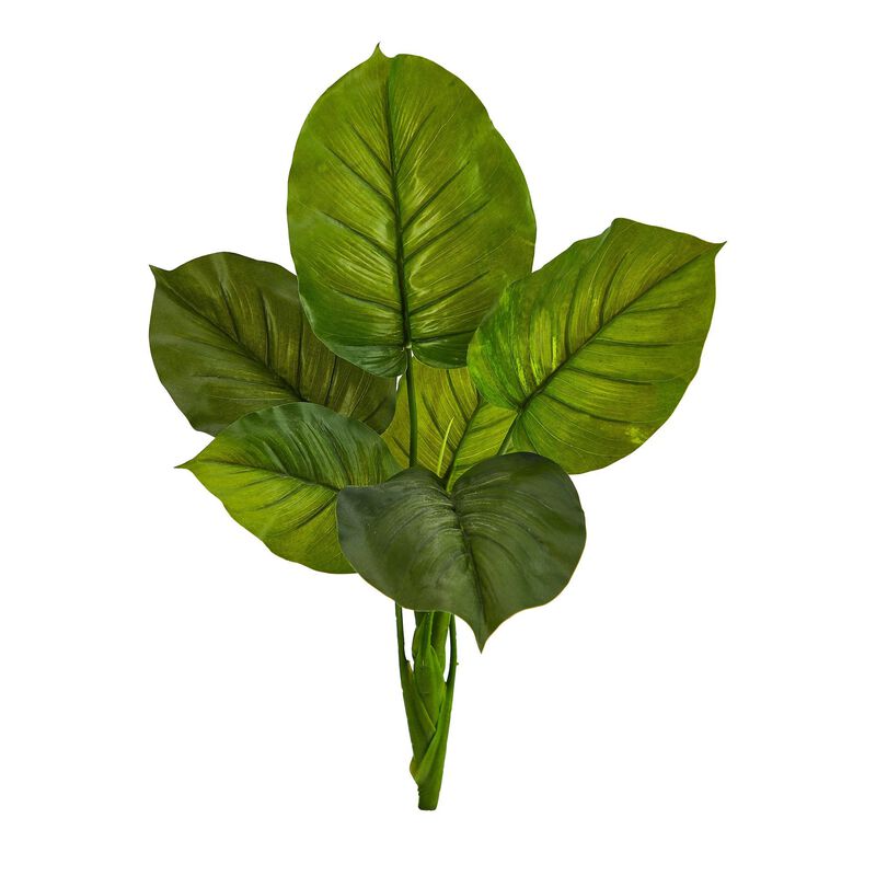 Nearly Natural 27-in Large Philodendron Leaf Artificial Plant (Set of 4) image number 1