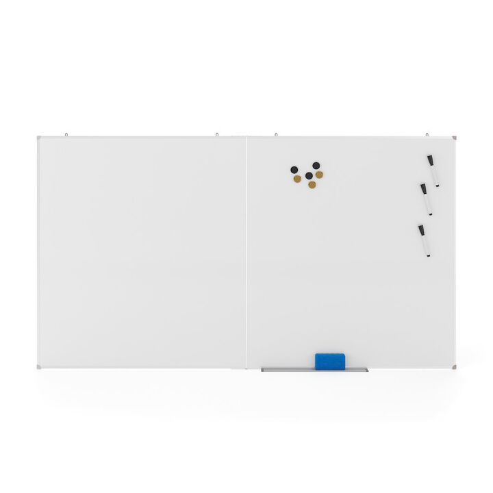 Flash Furniture Commercial Grade Dry Erase Board, White