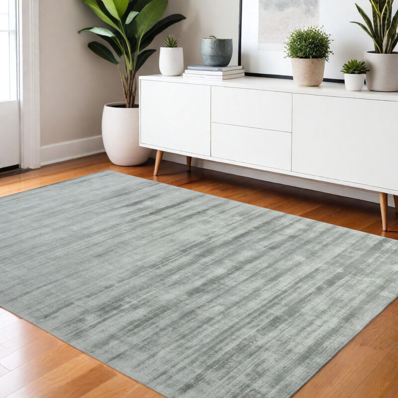 HomeRoots Abstract Hand Woven Area Rug image number 1
