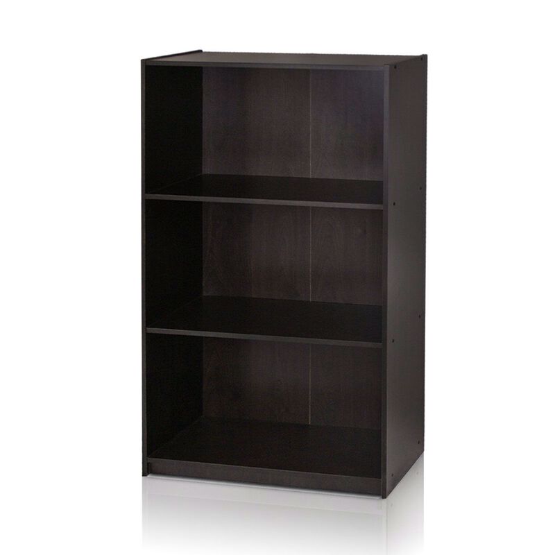 Modern 3-Shelf Bookcase &ndash; Stylish Storage Unit