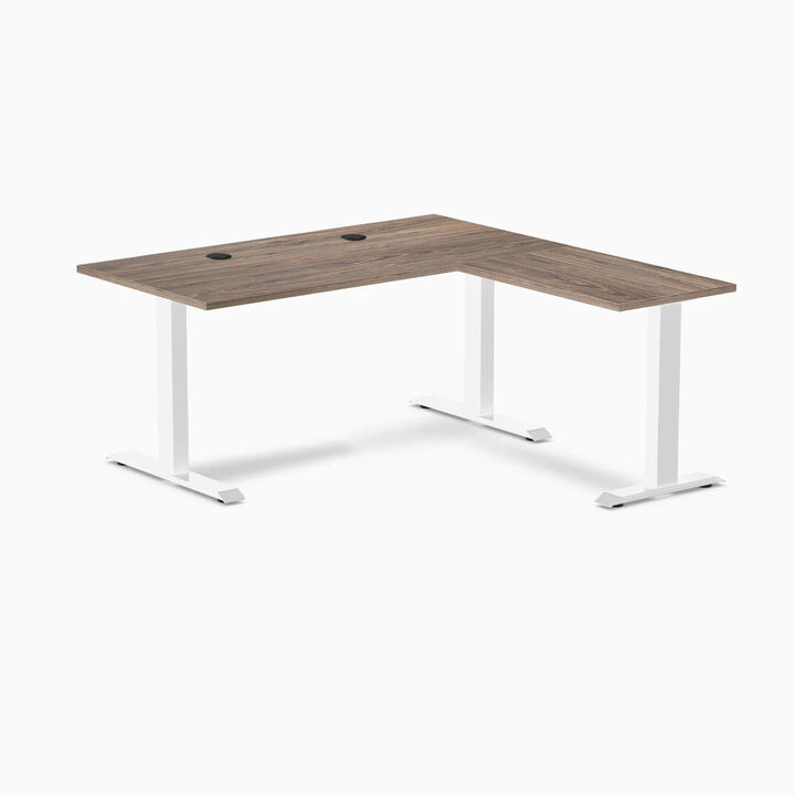 Desky Zero Laminate L-Shape Office Desk