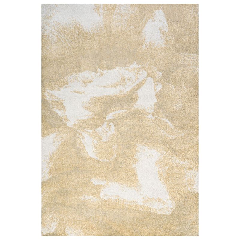 Petalo Abstract Two Tone Modern Area Rug