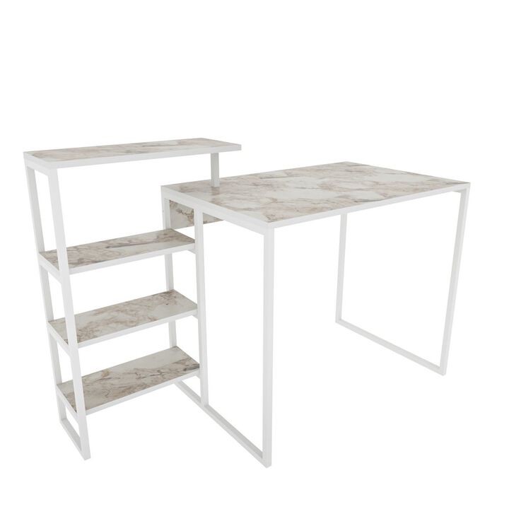 Decorotika Rino Computer Desk - Ephesus White