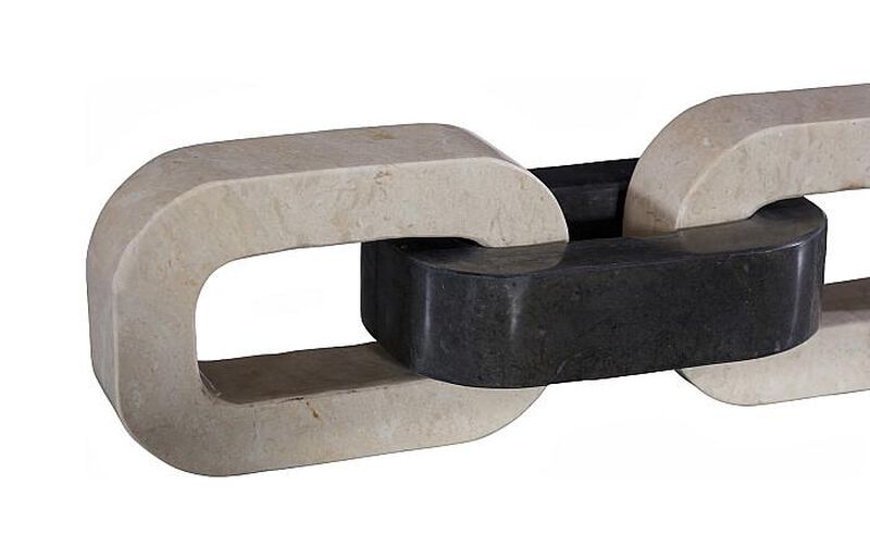 Marble Triple Link Chain image number 2