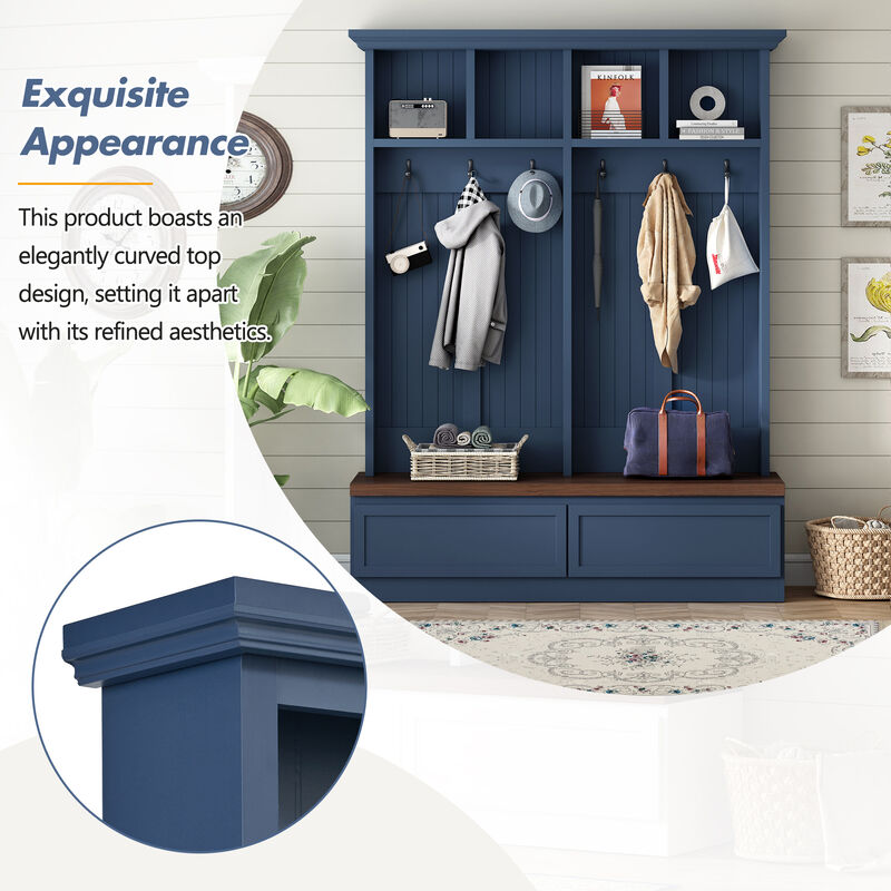 Farmhouse 4-in-1 Entryway Organizer image number 8