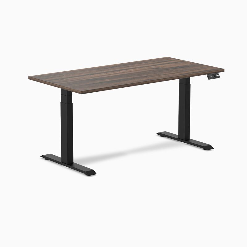 Desky Dual Laminate Sit Stand Desk image number 0