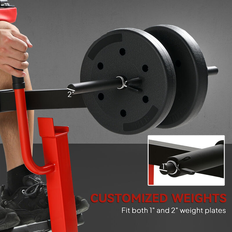 Hivvago Adjustable Seated Calf Raise Machine image number 6