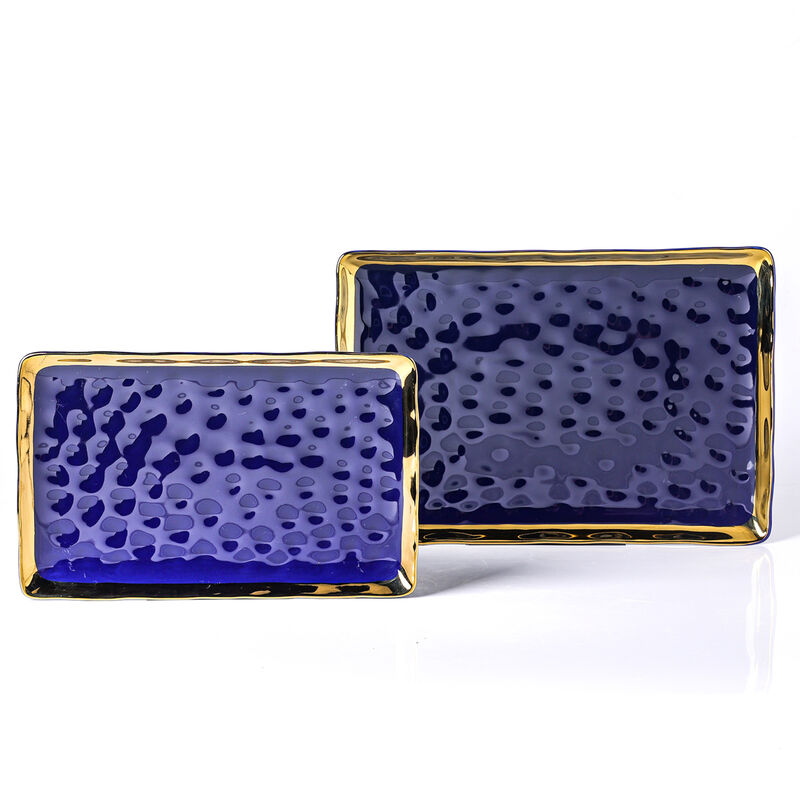 Stone Lain Florian Porcelain Service Plate Set 2 Piece